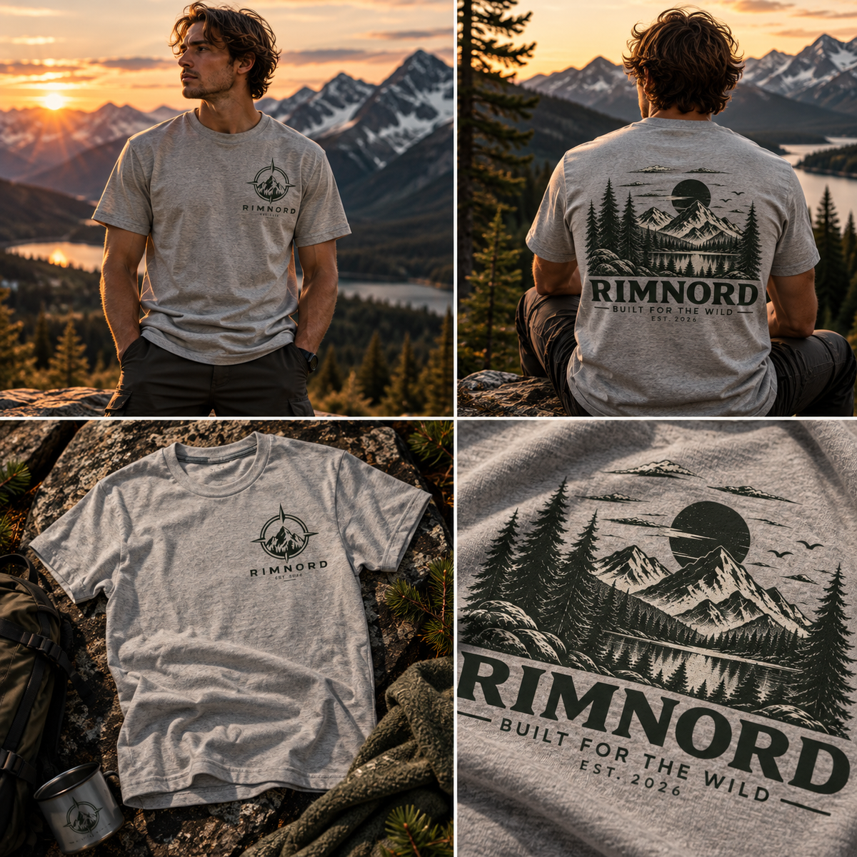 Rimnord Built for the Wild Tee