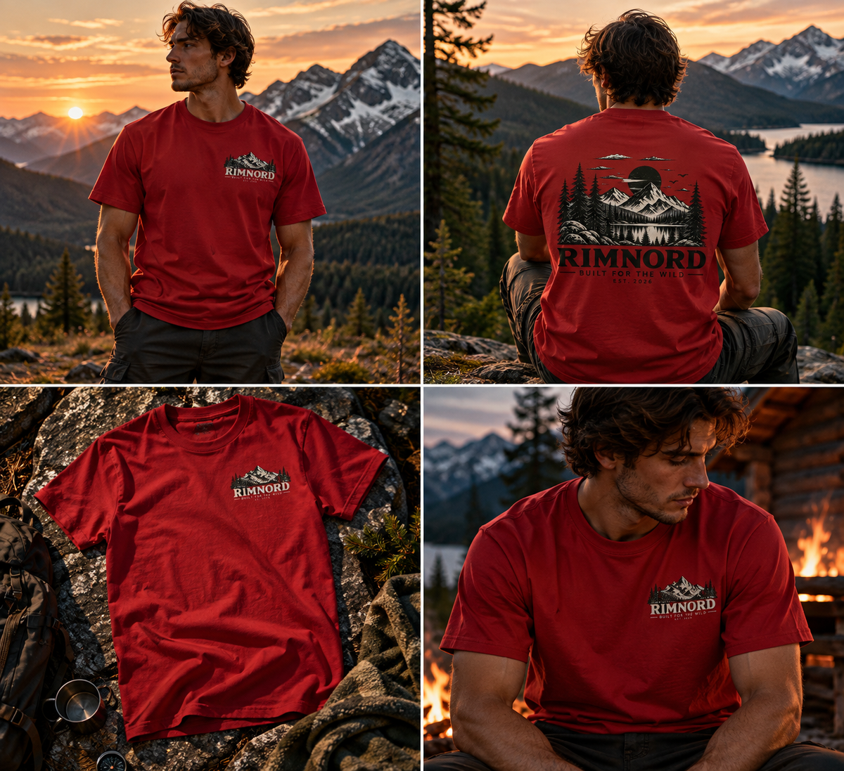 Rimnord Mountain Scenic Tee